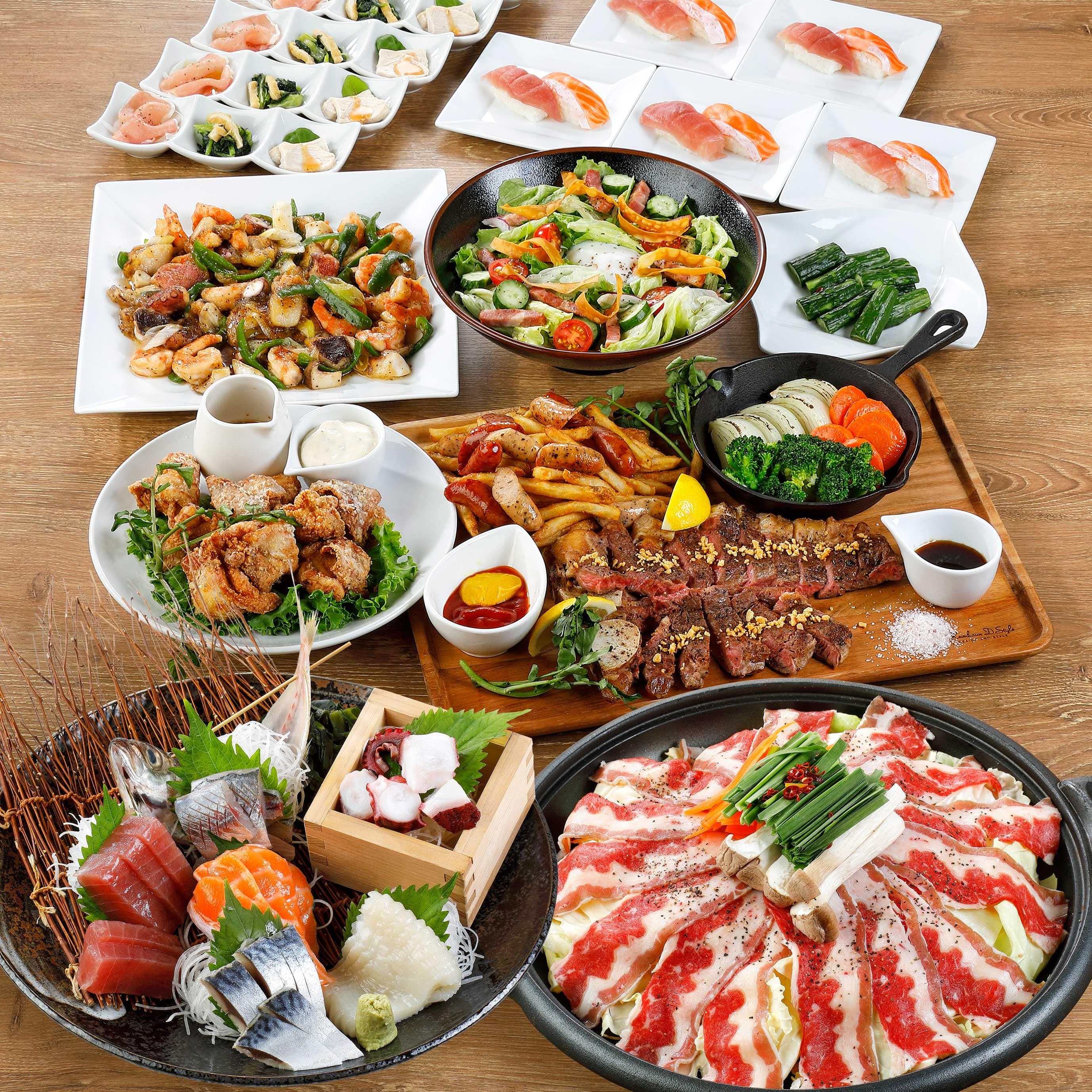 居酒屋　いちげん武蔵浦和店　歓送迎会／刺身／ランチ／個室／飲み放題／