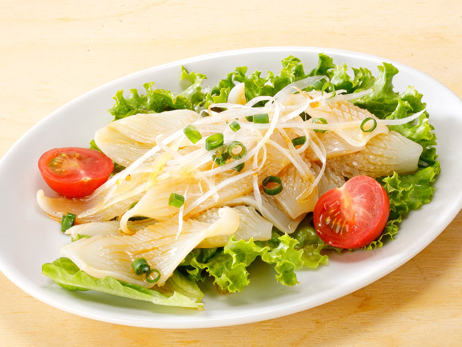 居酒屋　いちげん 武蔵浦和店　／イカの湯引き 葱ソースかけ／個室／飲み放題／ご飯