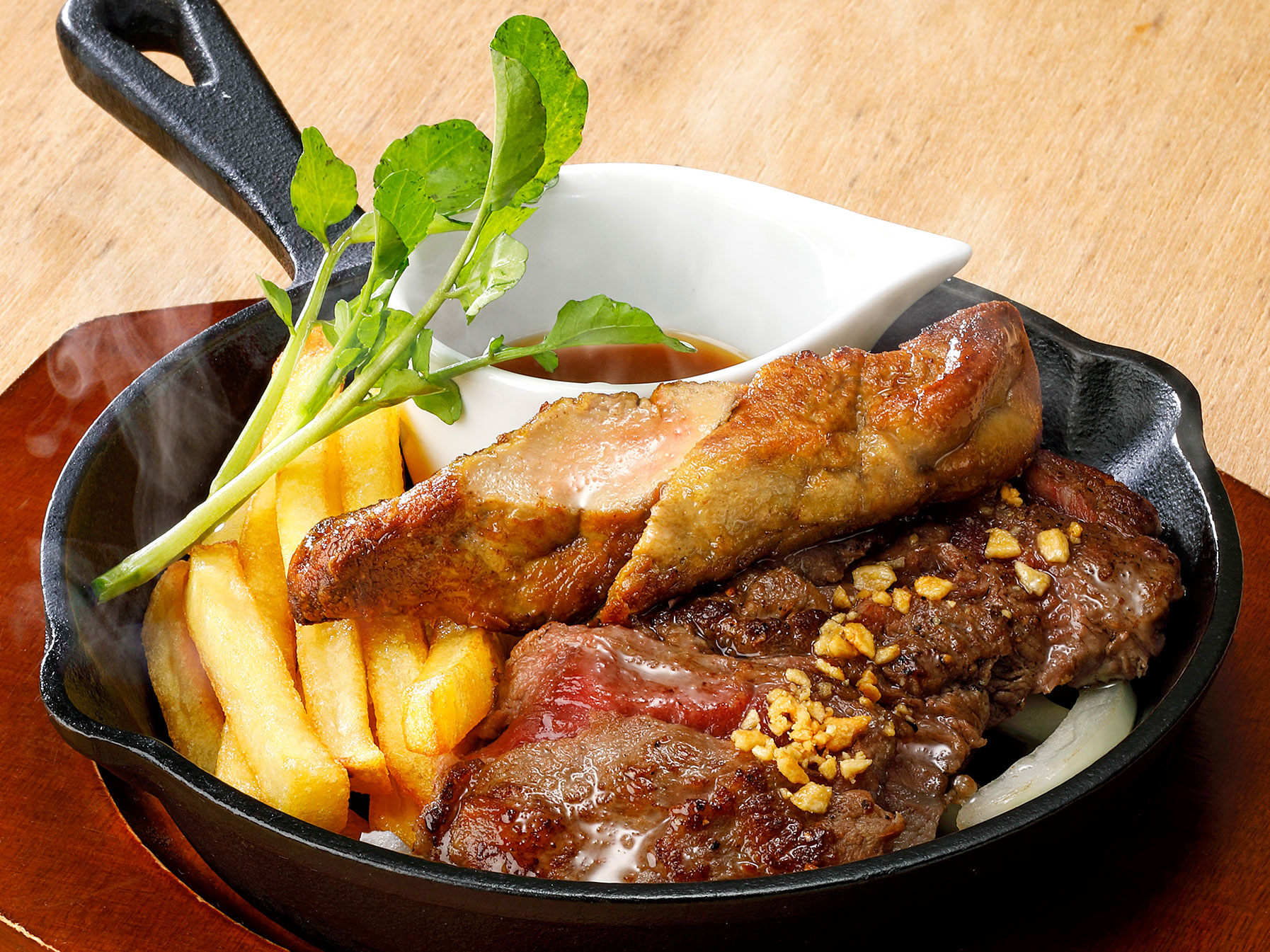 居酒屋 いちげん 西船橋店 #1人前ステーキ フォアグラのせちゃいました!