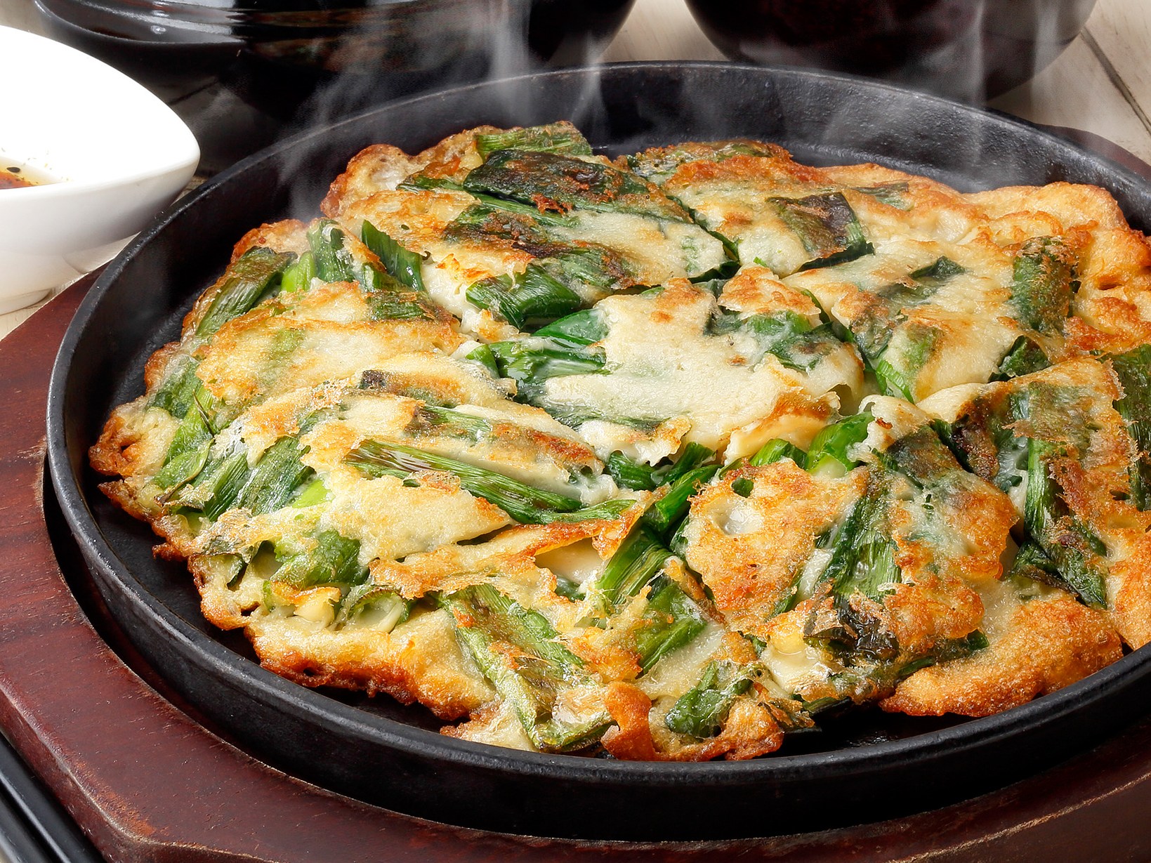 居酒屋 いちげん 西船橋店 # 鉄板ニラネギチヂミ