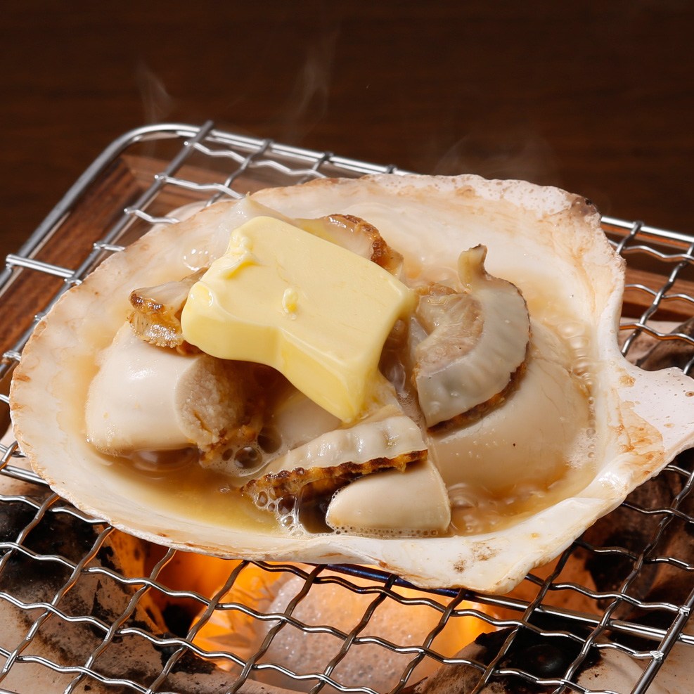 居酒屋 いちげん 西船橋店 # 帆立の醤油バター焼き