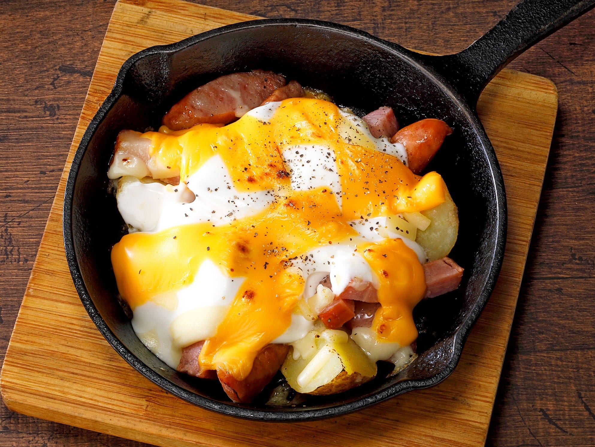 居酒屋 いちげん 西船橋店　ソーセージ＆ベーコン＆ポテトの３種チーズ／ランチ／個室／宴会4～100名様／飲み放題／